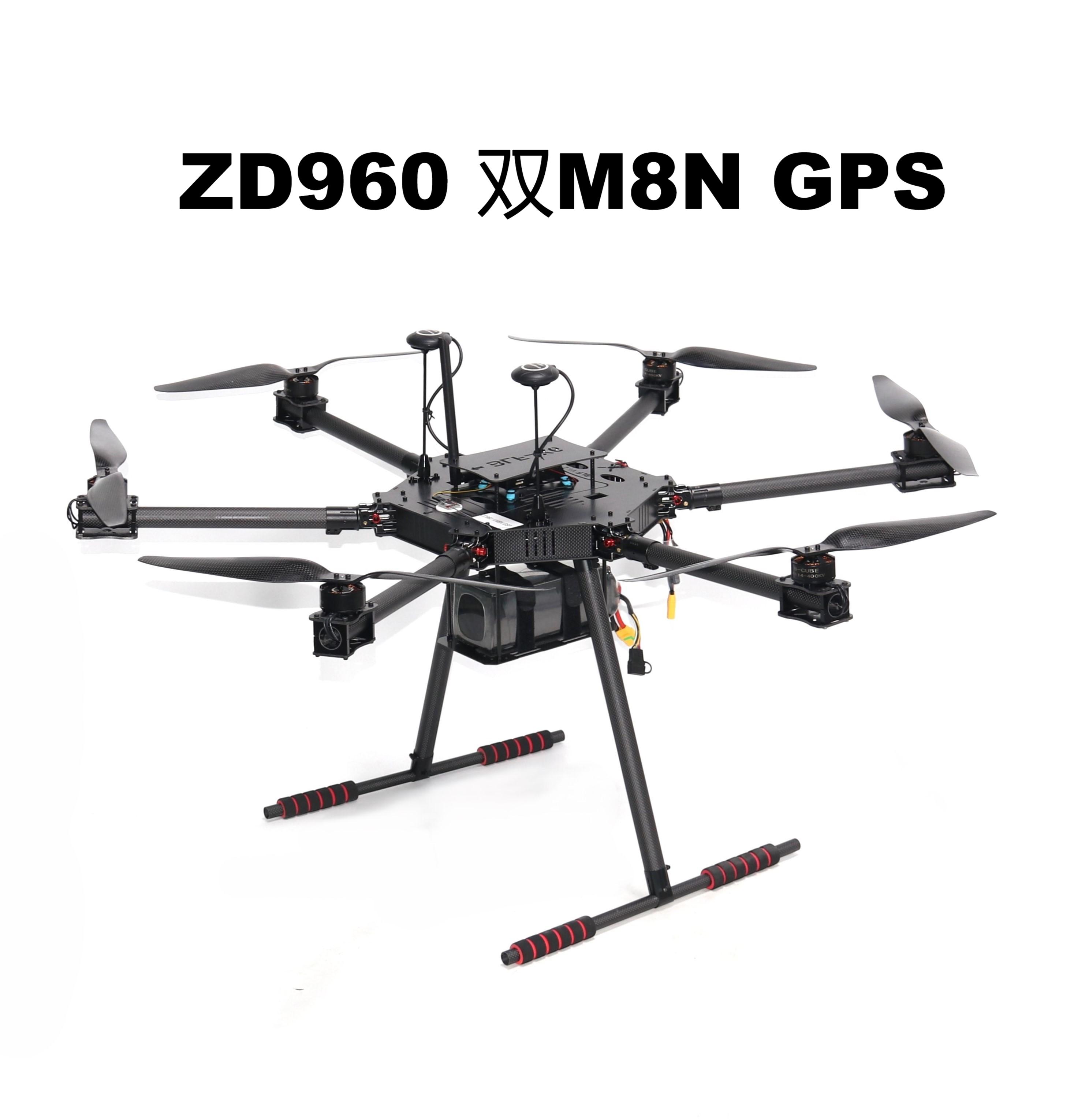 Heavy Lift Drone Frame - RCtoSky ZD960 6C PRO M8N Vollcarbon-Hexa-Rotor-Rahmen