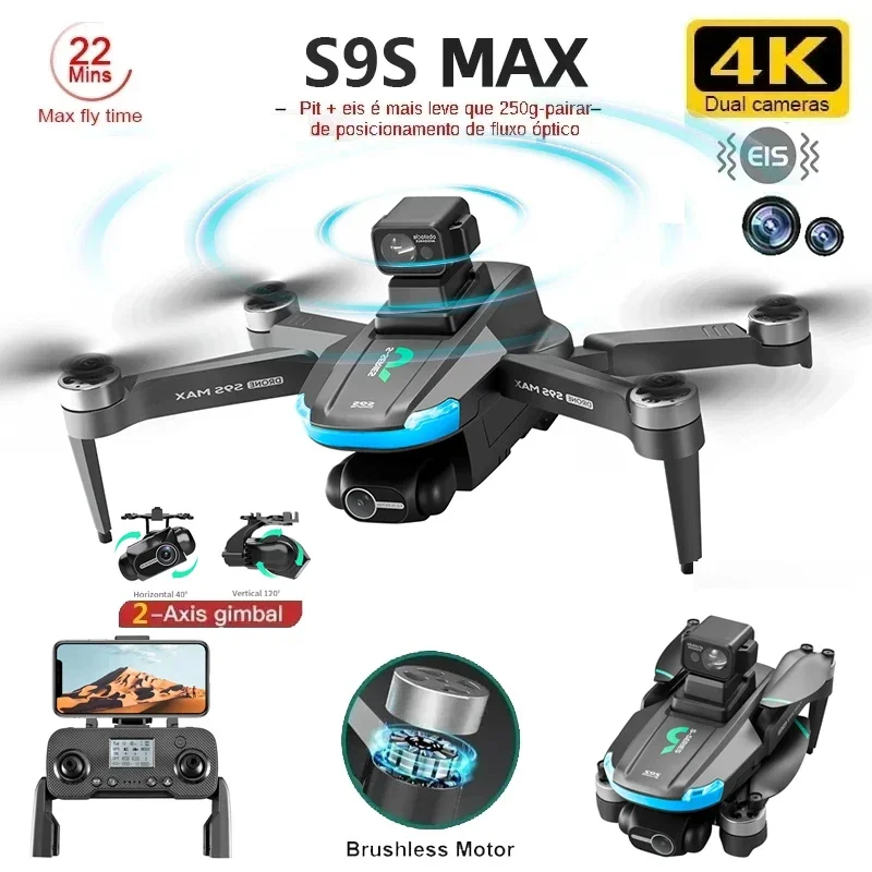 Drone Rc Harness - NEUE S9S MAX MINI Drone 4K