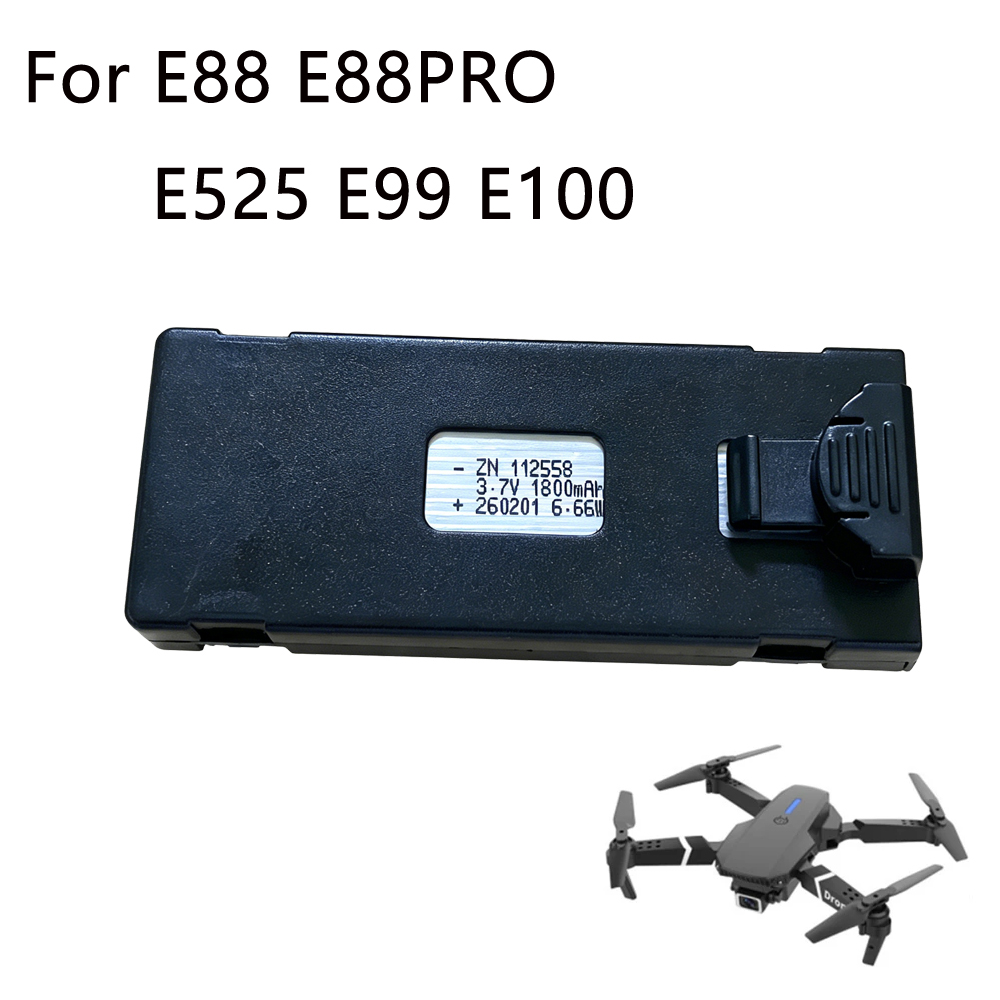 Drone E88 Rc Quadcopter - E88 Drohnen batterie 3,7 v 1800mah