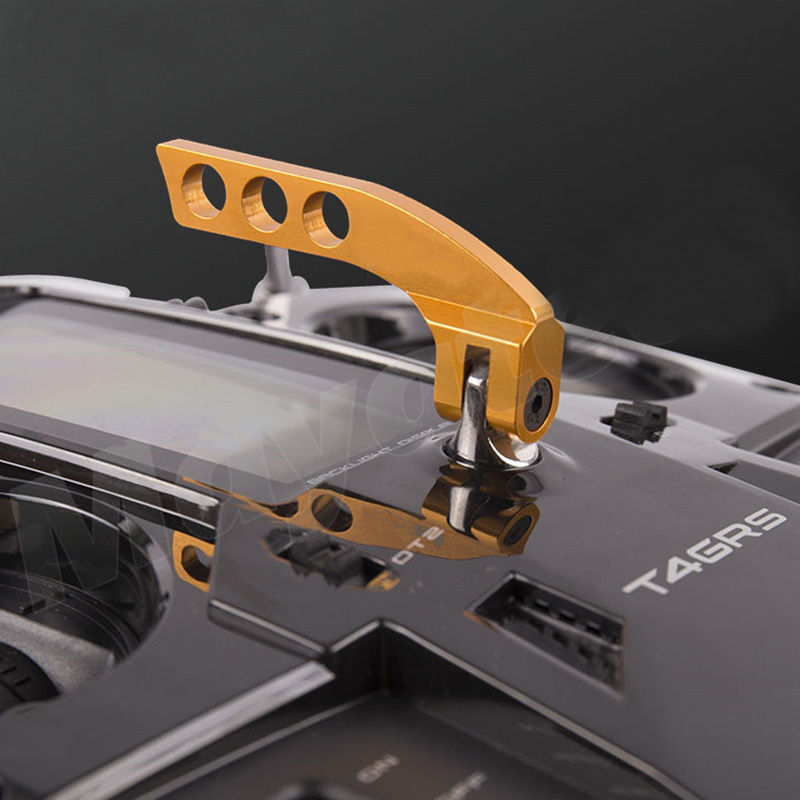 Drone Rc Belt - Aluminiumlegierung Vertikaler horizontaler 3-Loch-Sender Umhängeband Balancer