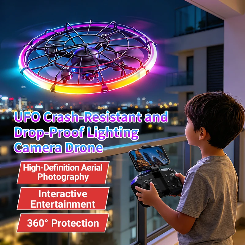 Drone Rc Harness - JJRC H145 UFO RC-Drohne mit Dual-HD-Objektiv,
