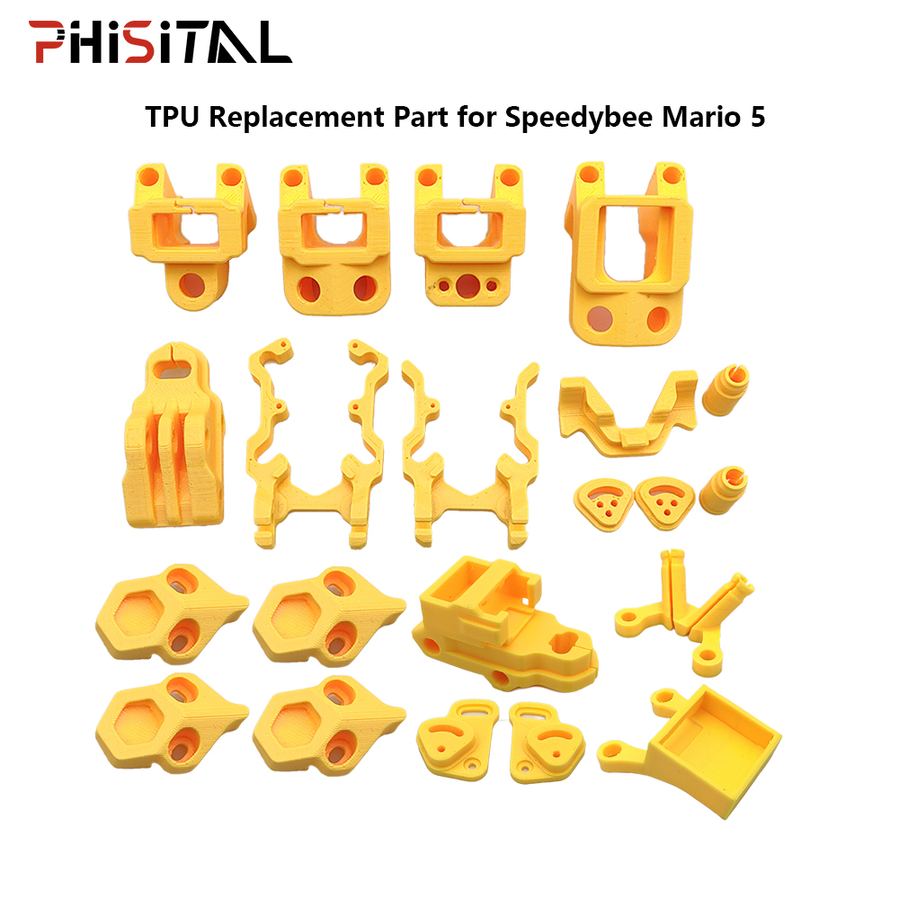 3D Printed Drone Part - PhiSital 3D-gedruckte Teile TPU-Halterung Feste Halterung