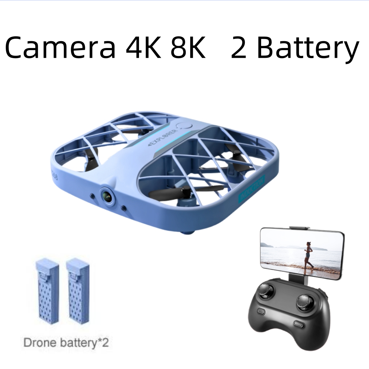 Drone Rc Harness - JJRC H107 FPV RC-Drohne mit 2