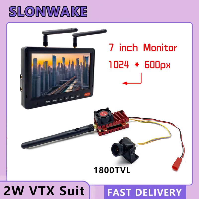 SLONWAKE 5,8G 2W VTX FPV 1800T – Drone Rc Harness Bewertung und Preis