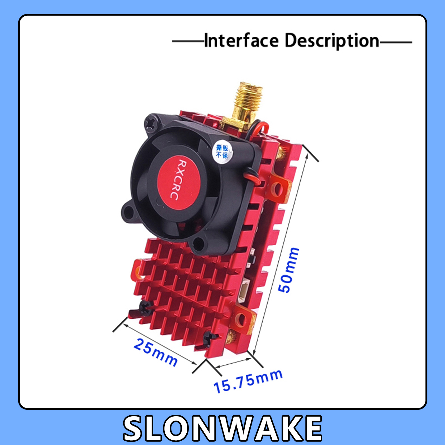 SLONWAKE 5,8G 2W VTX FPV 1800T – Drone Rc Harness Bewertung und Preis