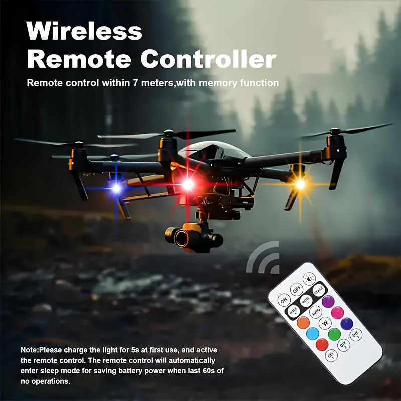1-10PCS Motorrad LED Flugzeug  – Drone Aircraft Jjrc Bewertung und Preis
