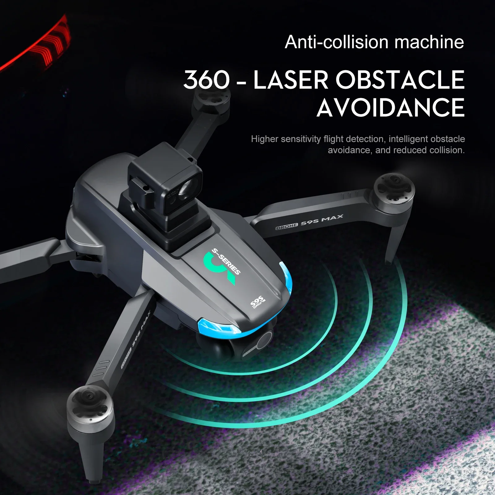 NEUE S9S MAX MINI Drone 4K 2-A – Drone Rc Harness Bewertung und Preis