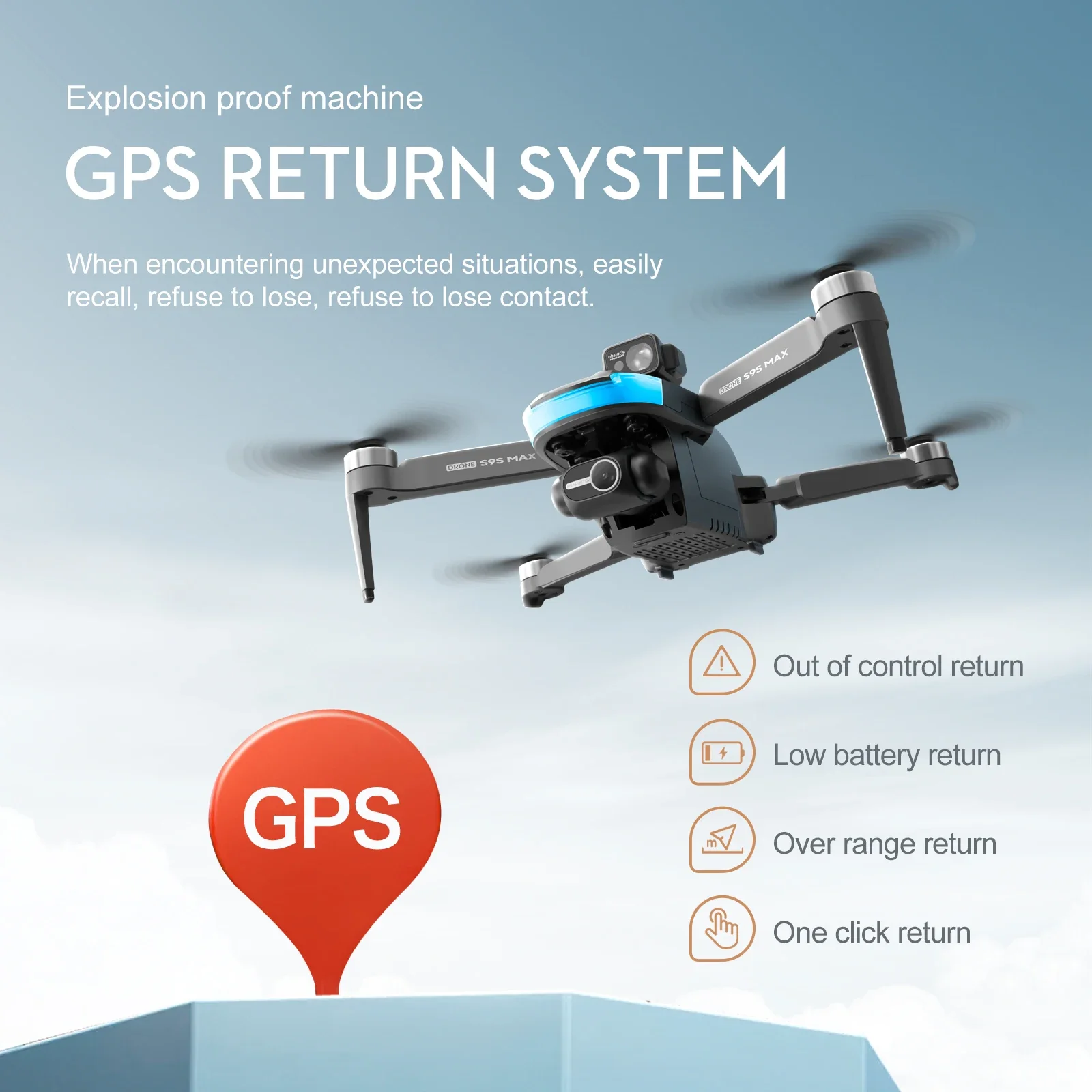 NEUE S9S MAX MINI Drone 4K 2-A – Drone Rc Harness Bewertung und Preis