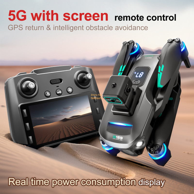 8K Dual Kamera 5G WIFI FPV Fer – Drone Rc Harness Bewertung und Preis