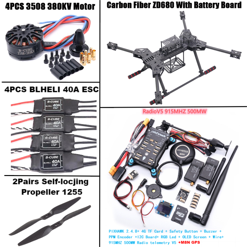 NEUER ZD680 PIXHAWK2.4.8 M8N V – Heavy Lift Drone Frame Bewertung und Preis