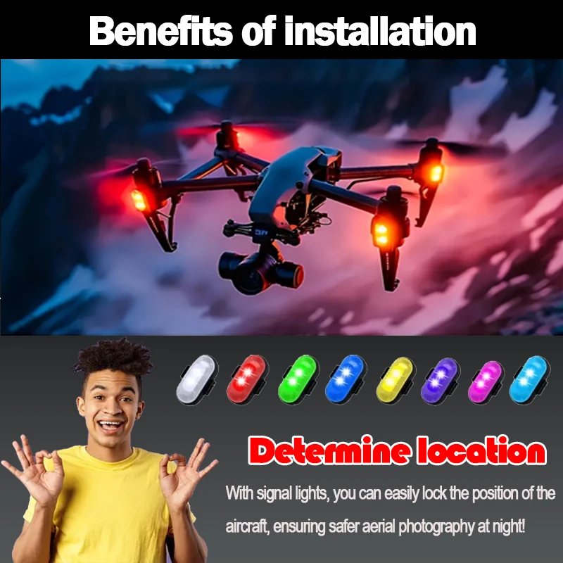LED Flugzeug Strobe Lichter 1- – Drone Aircraft Jjrc Bewertung und Preis