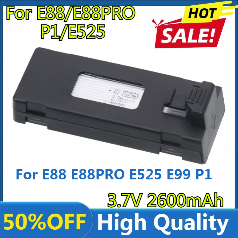 E88 Batterie 3,7 V 2600 mAh Li – Drone Rc E88 Pro Bewertung und Preis