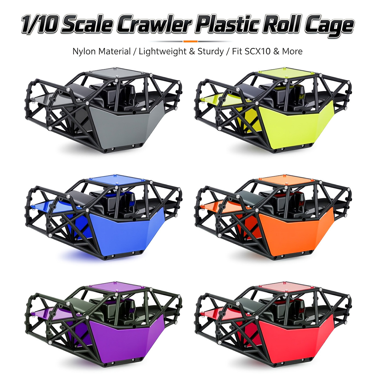 Nylon-Rollkäfig-Rock-Buggy-Kar – Rc Rock Crawler Bewertung und Preis