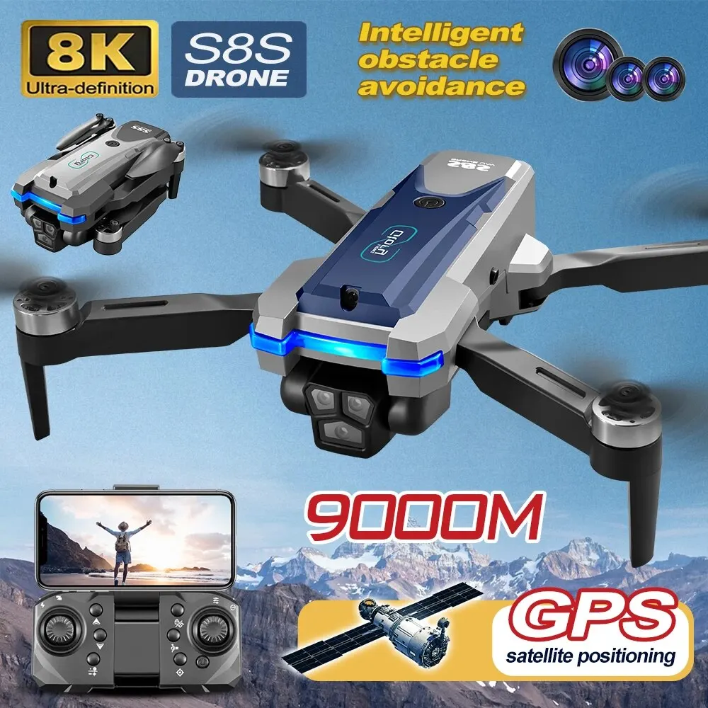 S8s gps drohne 5g wifi 8k hd d – Drone Rc Harness Bewertung und Preis